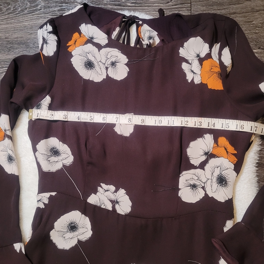 NWT Cupcakes & Cashmere $149 Aubergine Leena Dress Sz 6 - Picture 4 of 7